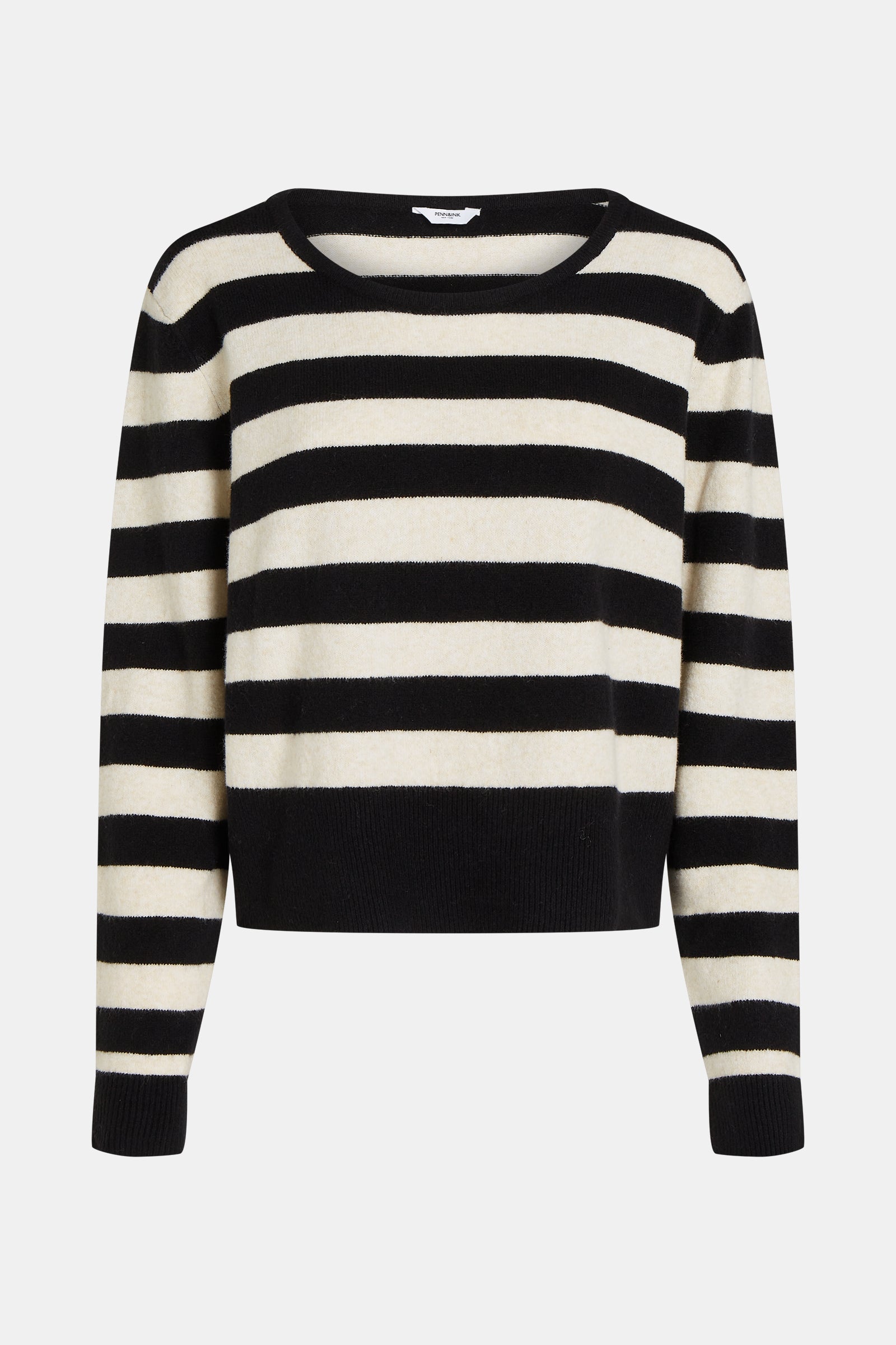 JUMPER  (W26C400) BLACK - BEIGE