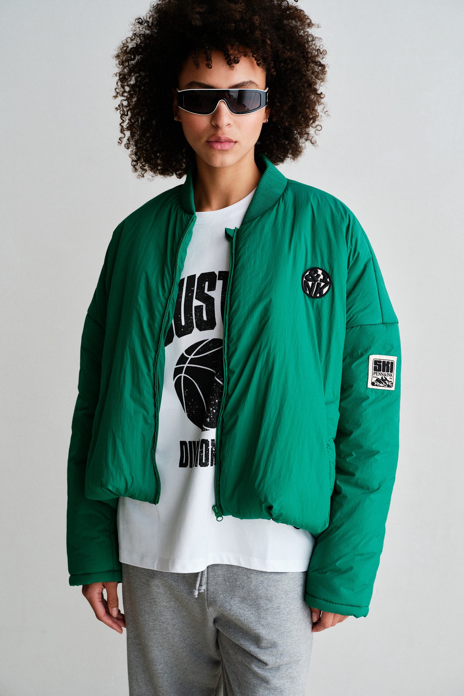 JACKET (W26C420) GREEN