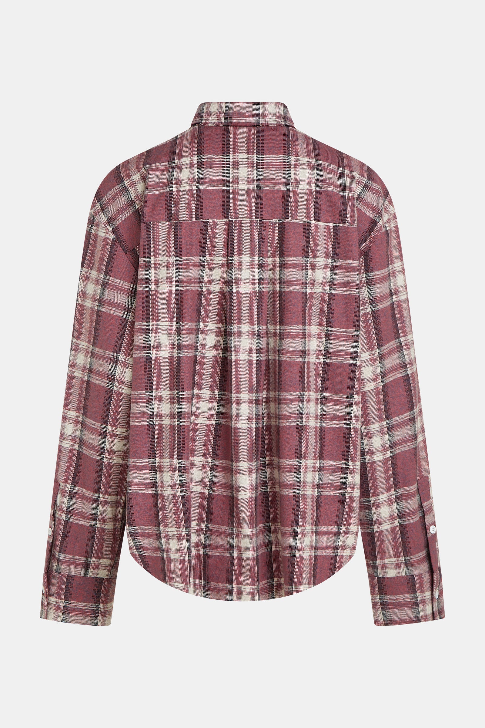 BLOUSE (W26C421) RED CHECK