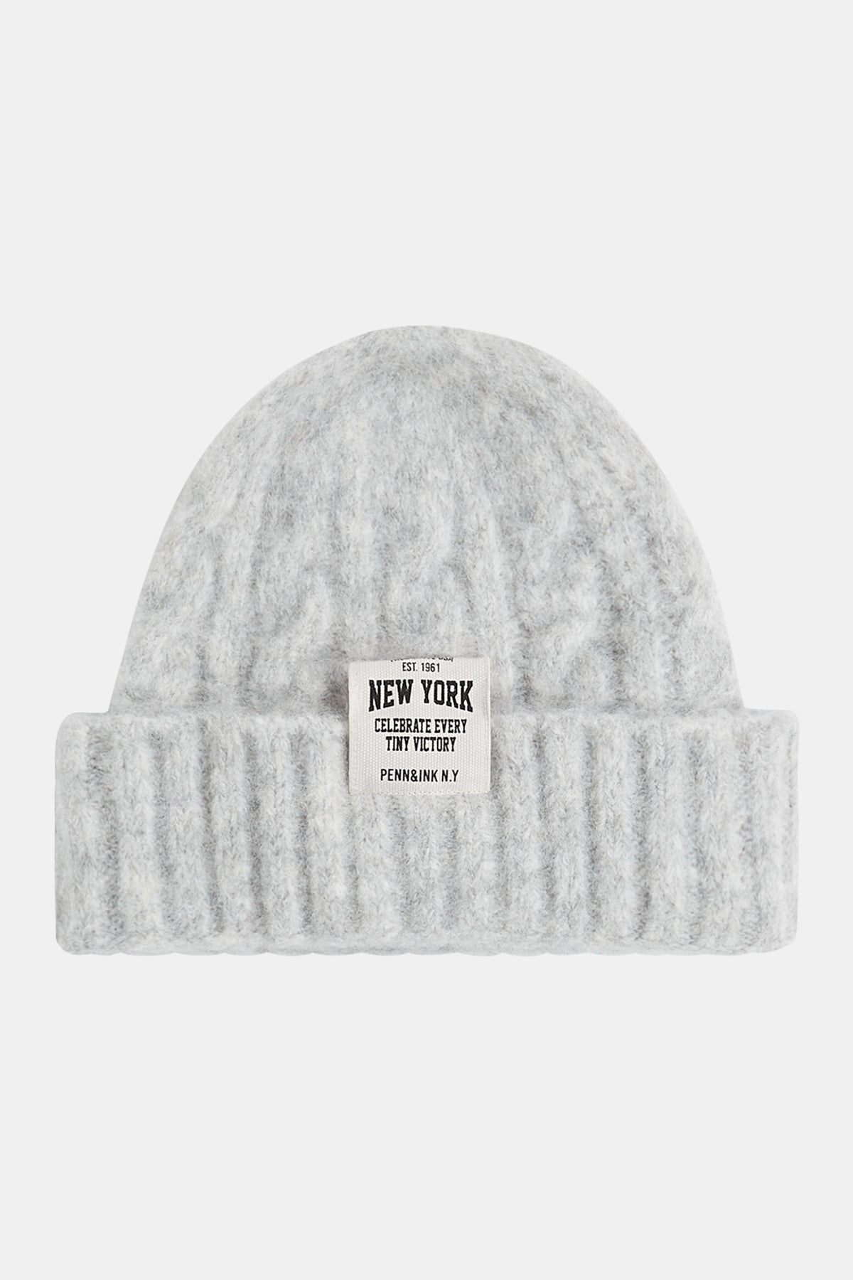 HAT (W26C450LTD) LIGHT GREY MELANGE