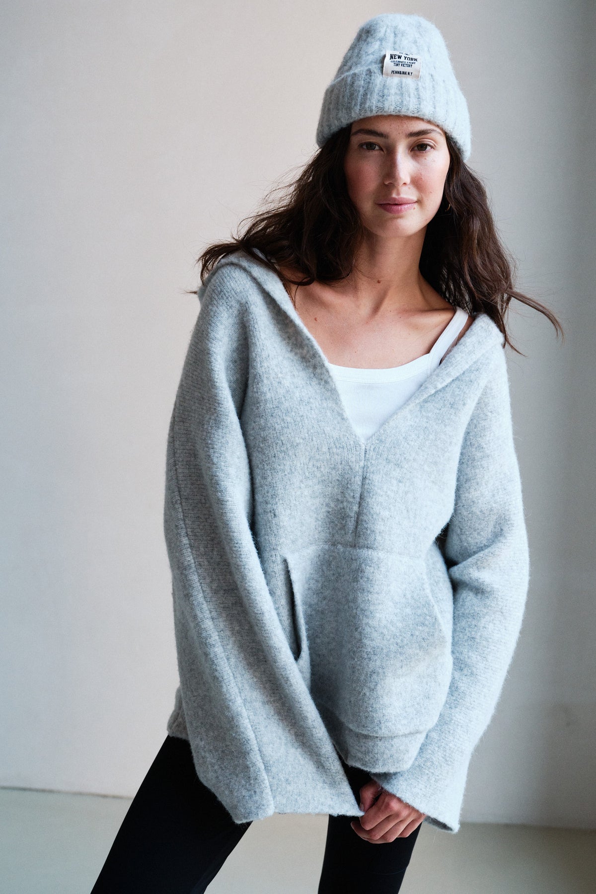 JUMPER (W26C453LTD) LIGHT GREY MELANGE