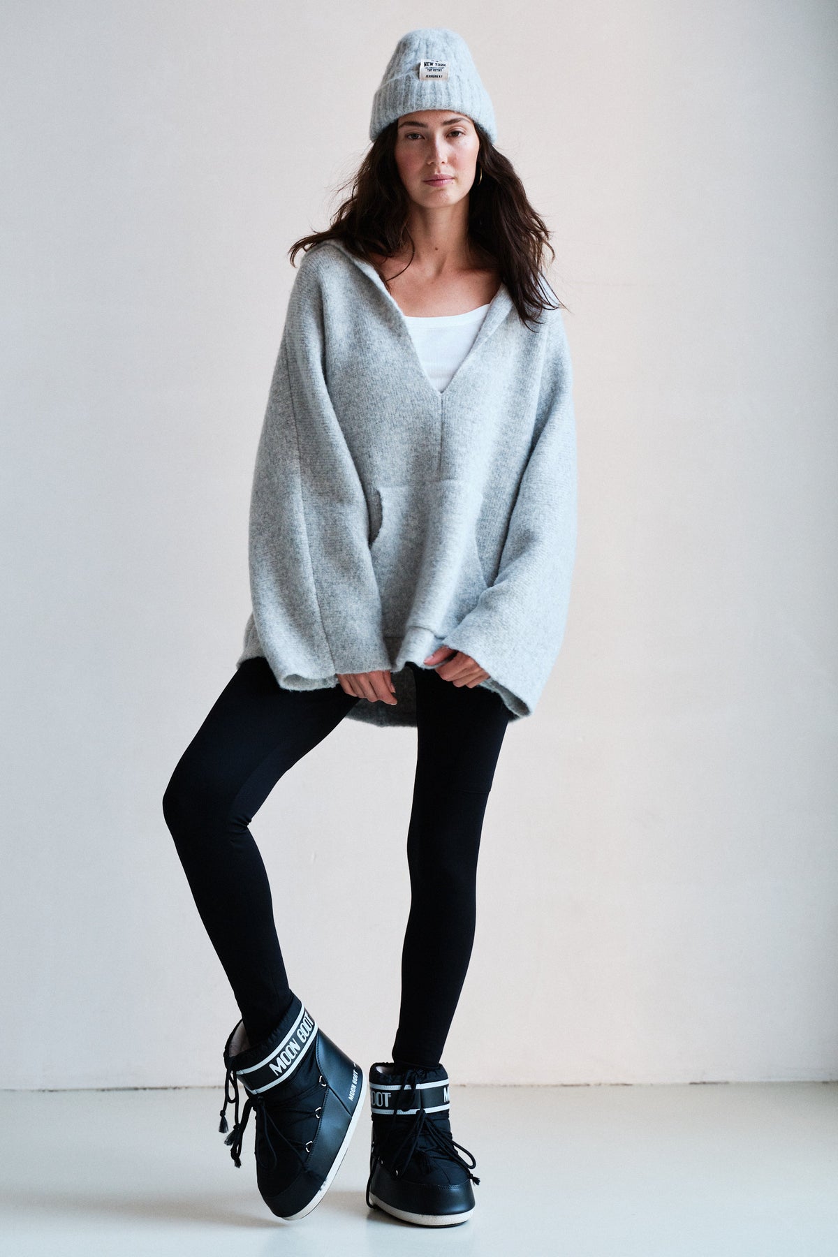 JUMPER (W26C453LTD) LIGHT GREY MELANGE