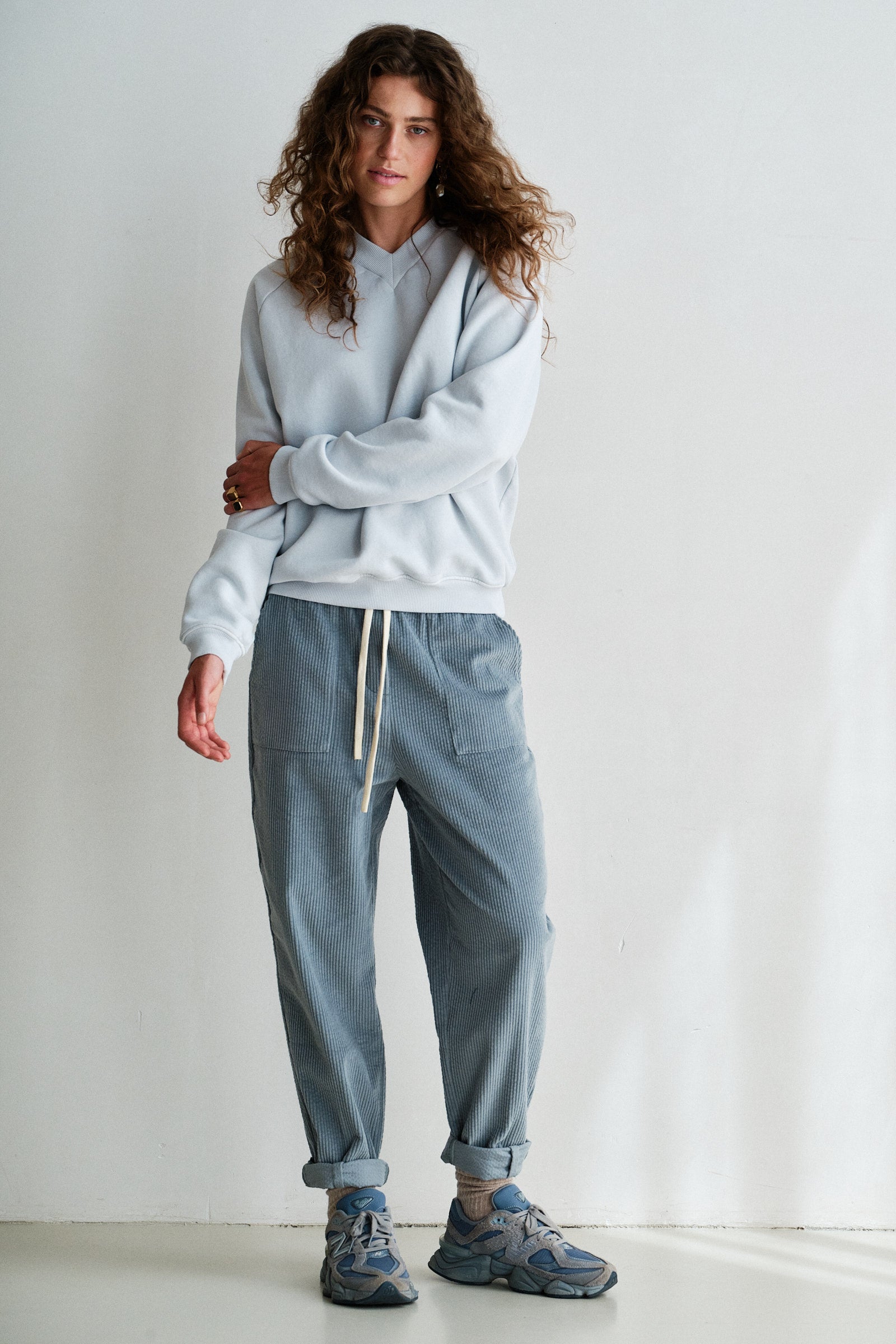 TROUSERS (W26F1910) MIST