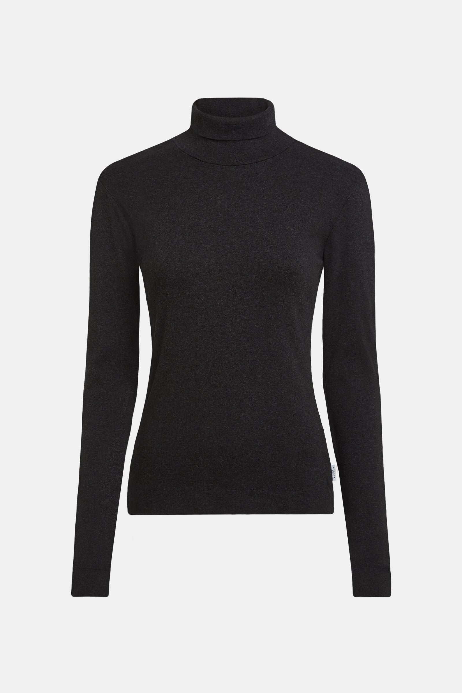 LONGSLEEVE (W26F1916) BLACK MELANGE
