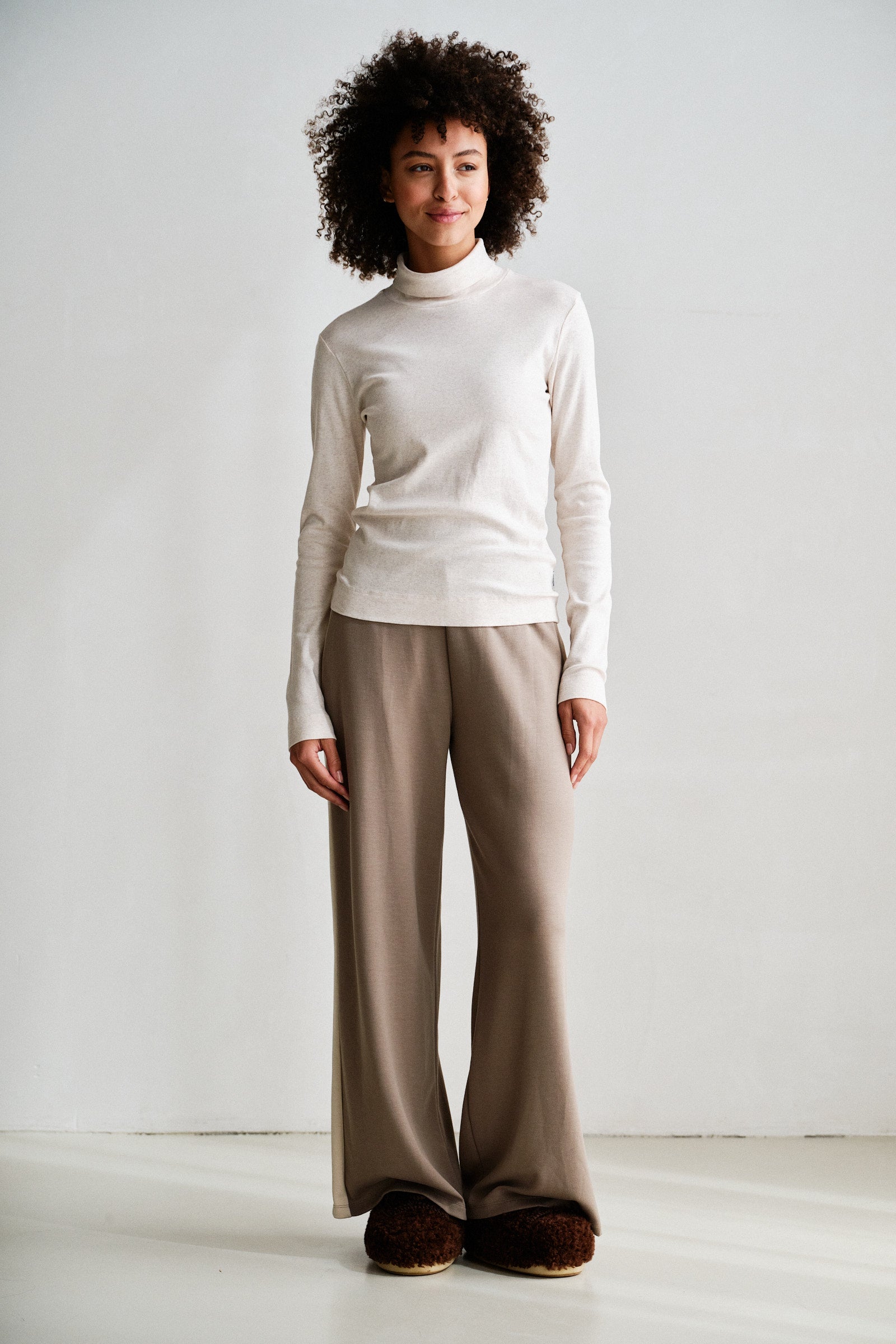 LONGSLEEVE (W26F1916) BEIGE MELANGE