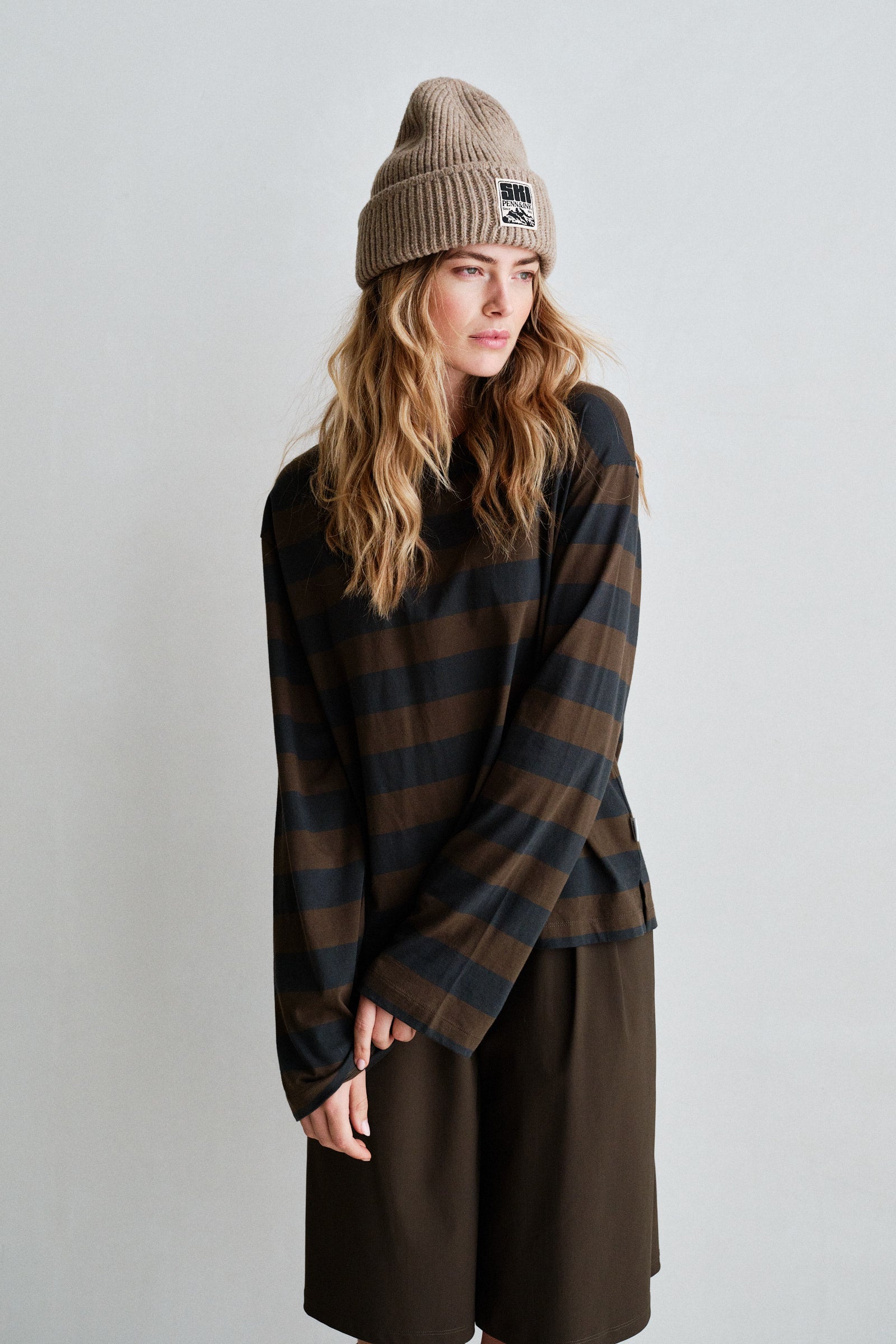 LONGSLEEVE  (W26F1919) TABAC - ANTRA
