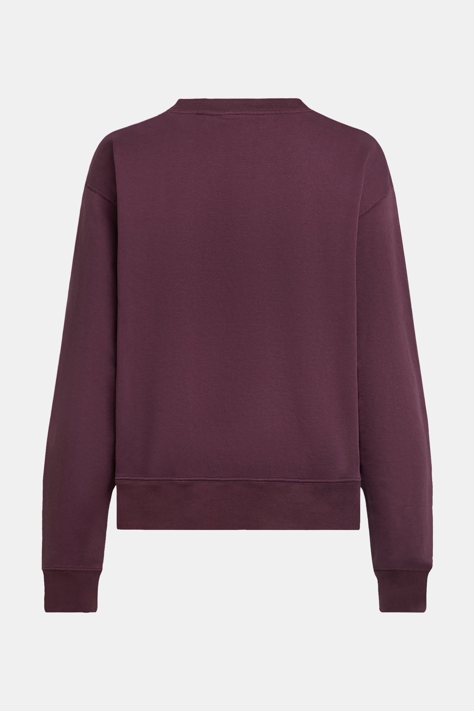 SWEATER  (W26F1930) AUBERGINE - ECRU