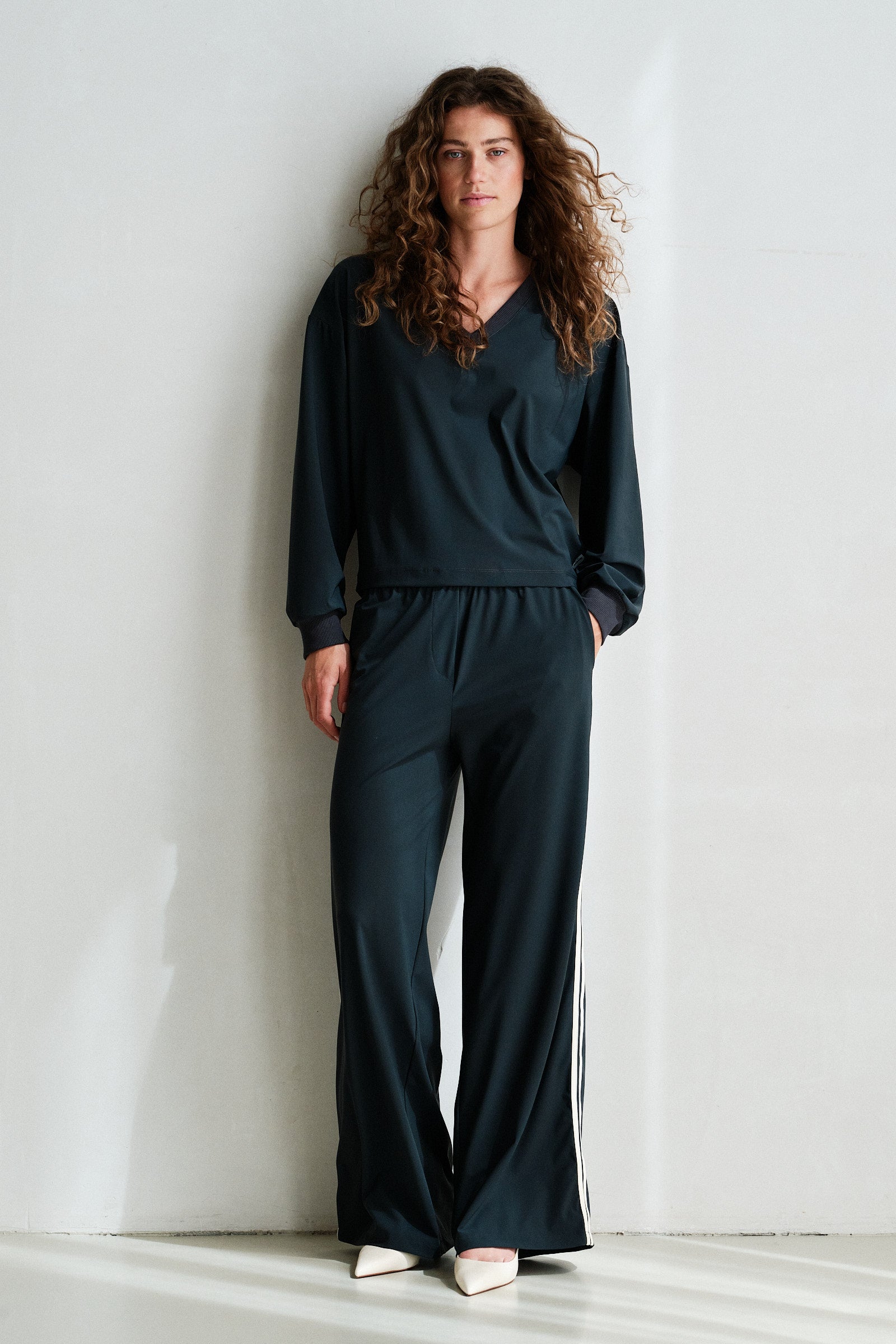TROUSERS  (W26F1942) ANTRA - ECRU