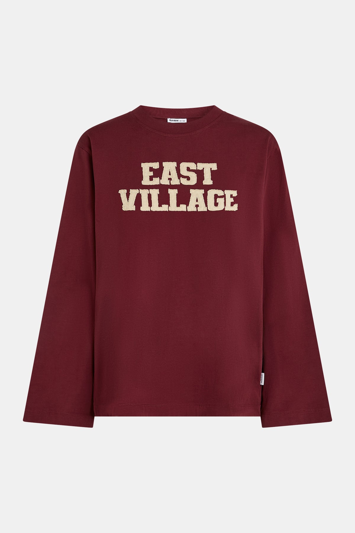 LONGSLEEVE PRINT (W26F1988LTD) BURGUNDY - FOAM