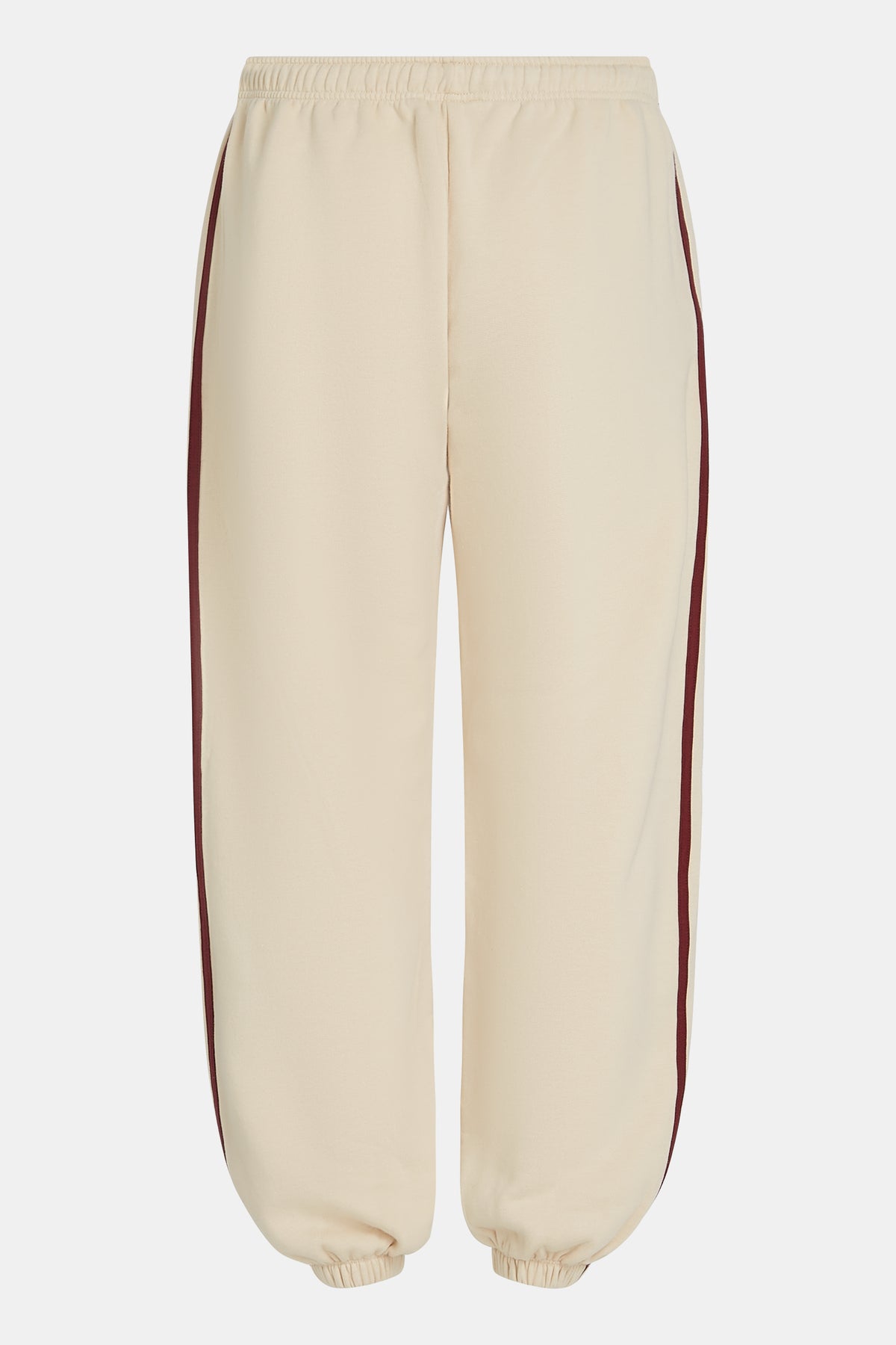 TROUSERS PRINT (W26F1991LTD) OYSTER - BURGUNDY