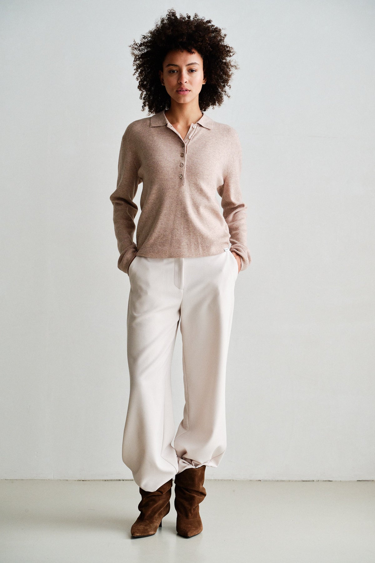 TROUSERS (W26N1757) VANILLA