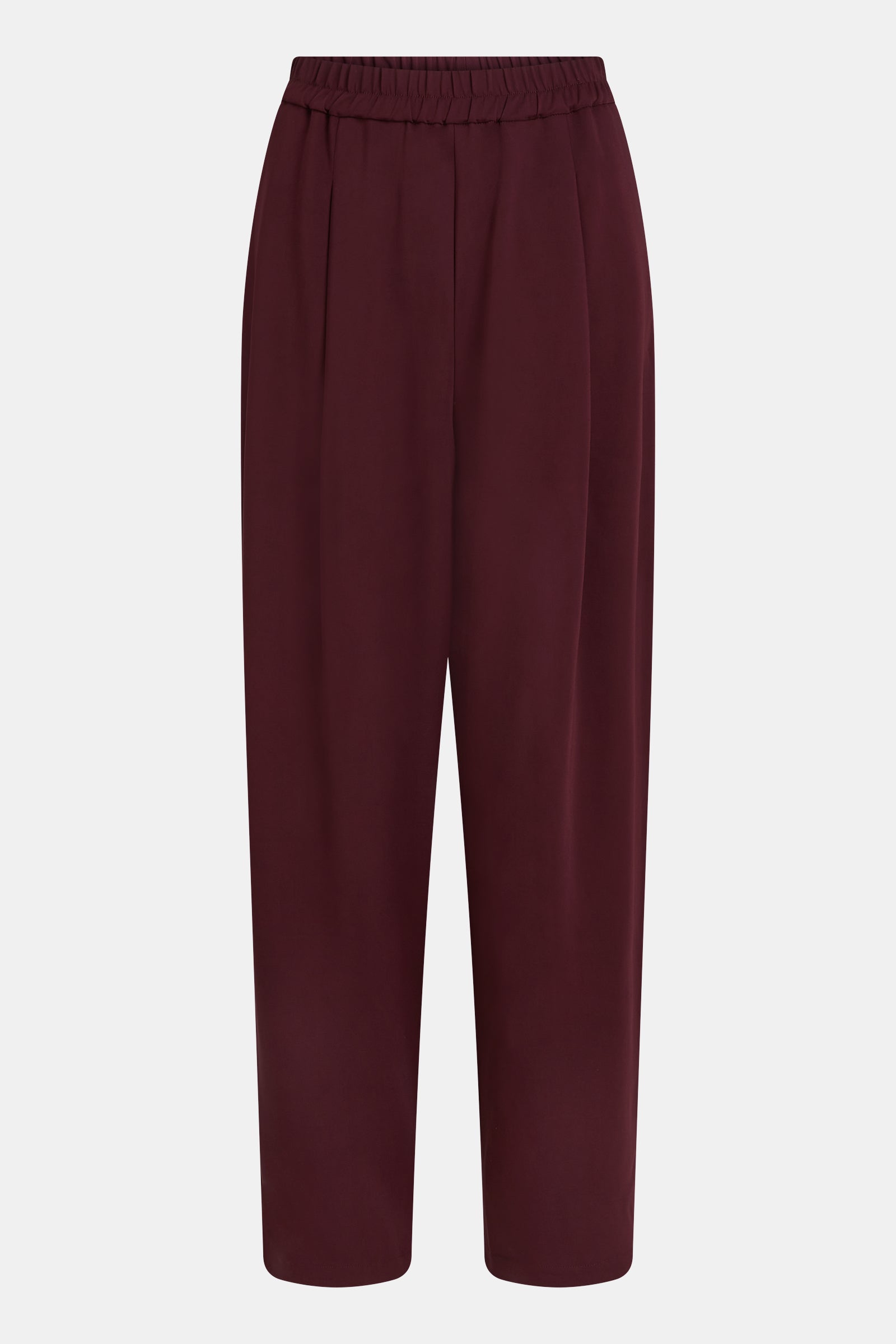 TROUSERS (W26N1760) AUBERGINE