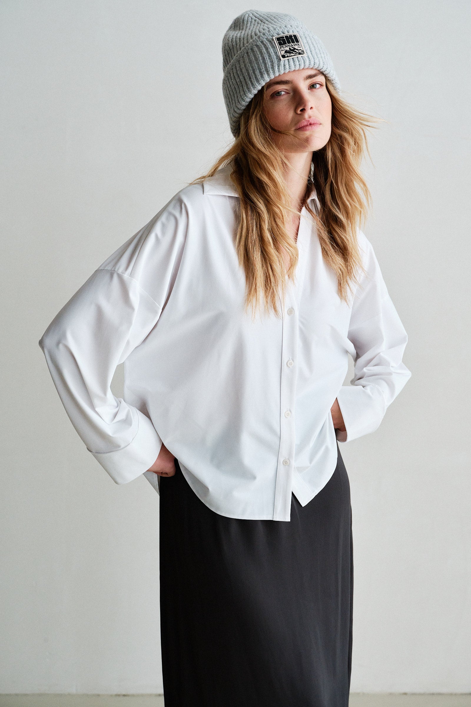 BLOUSE (W26N1769) WHITE