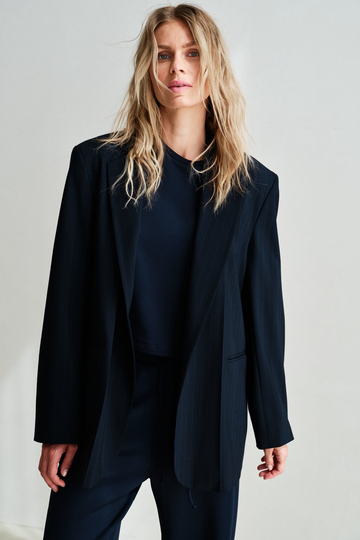 BLAZER (W26N1781LTD) NAVY STRIPE