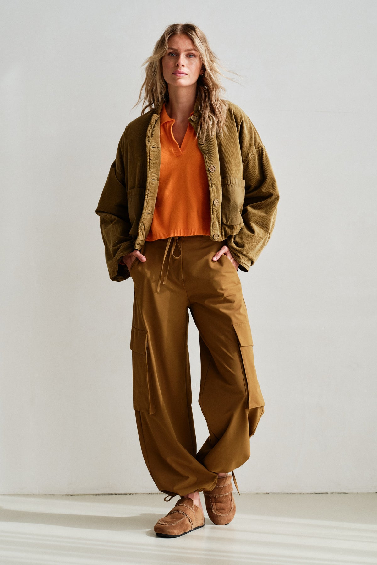 TROUSERS (W26N1794LTD) BUTTERNUT