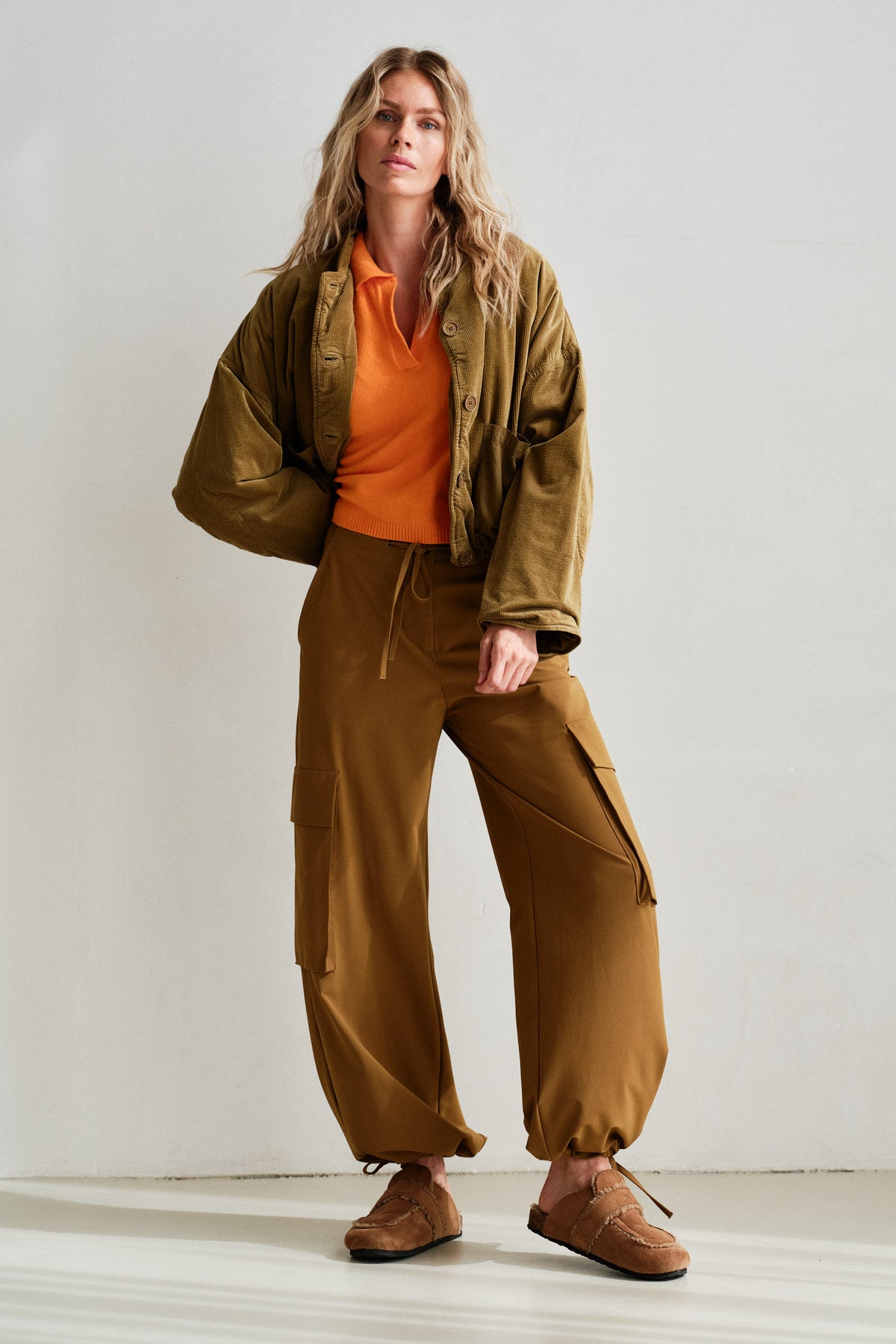 TROUSERS (W26N1794LTD) BUTTERNUT