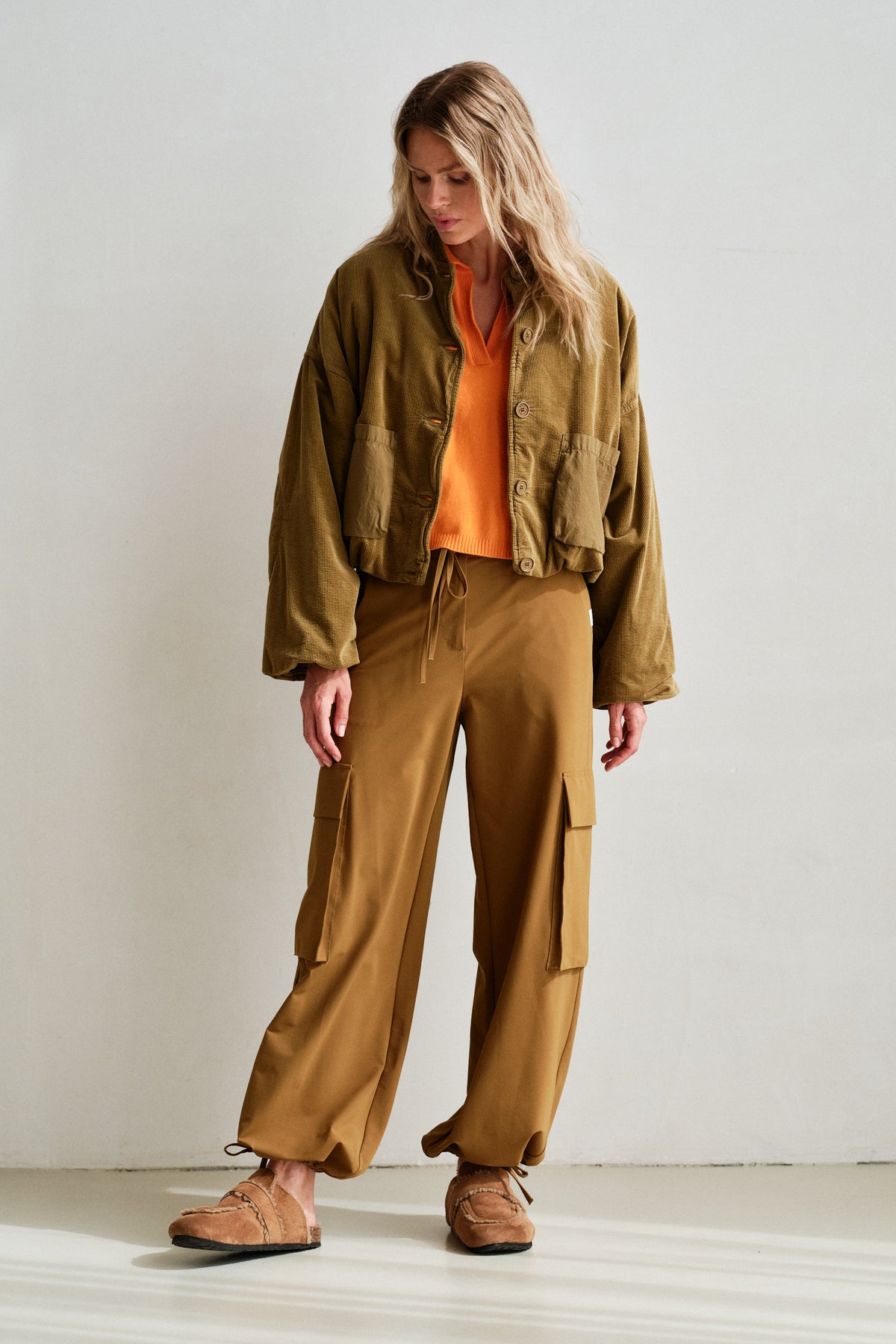 TROUSERS (W26N1794LTD) BUTTERNUT