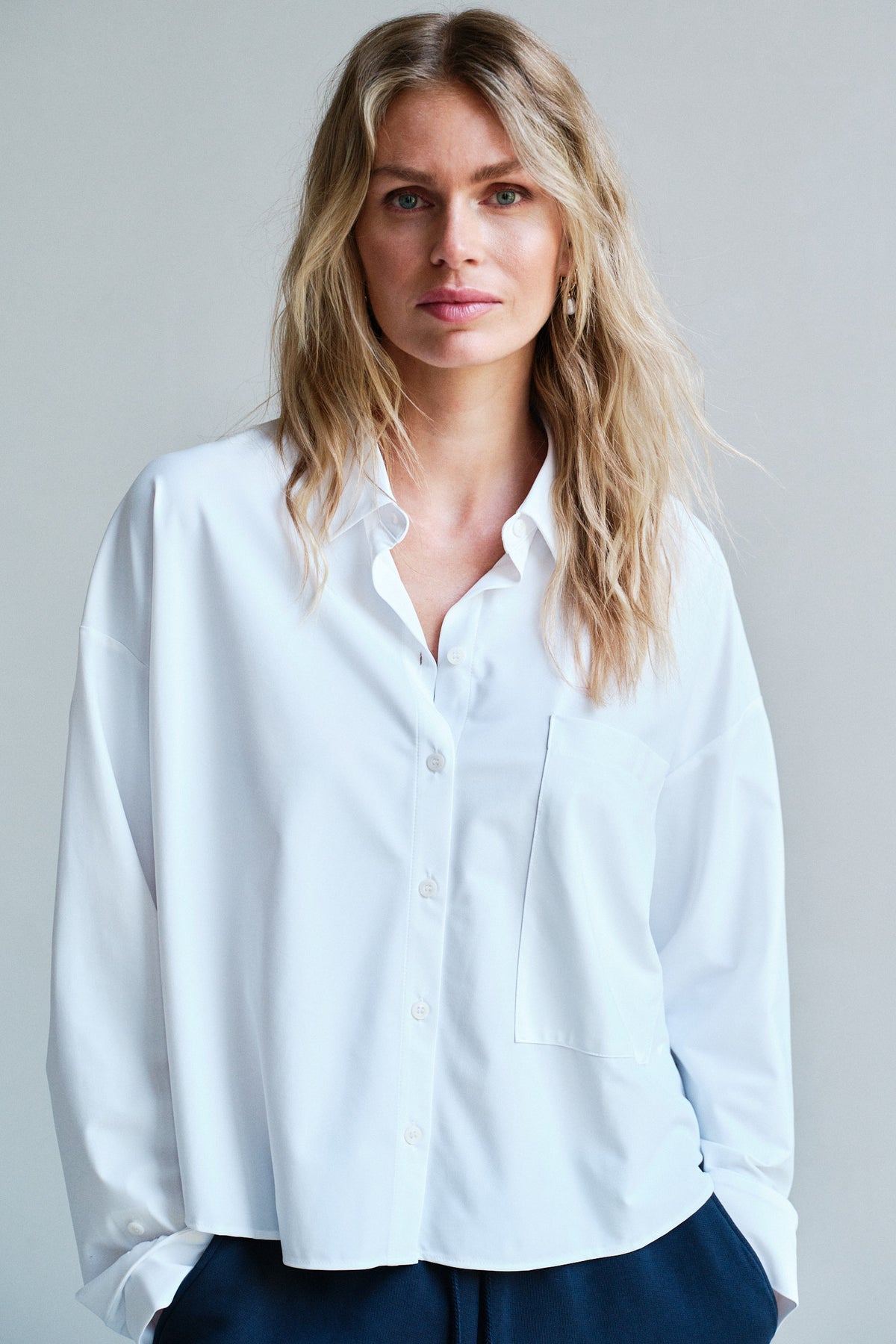 BLOUSE (W26N1795LTD) WHITE