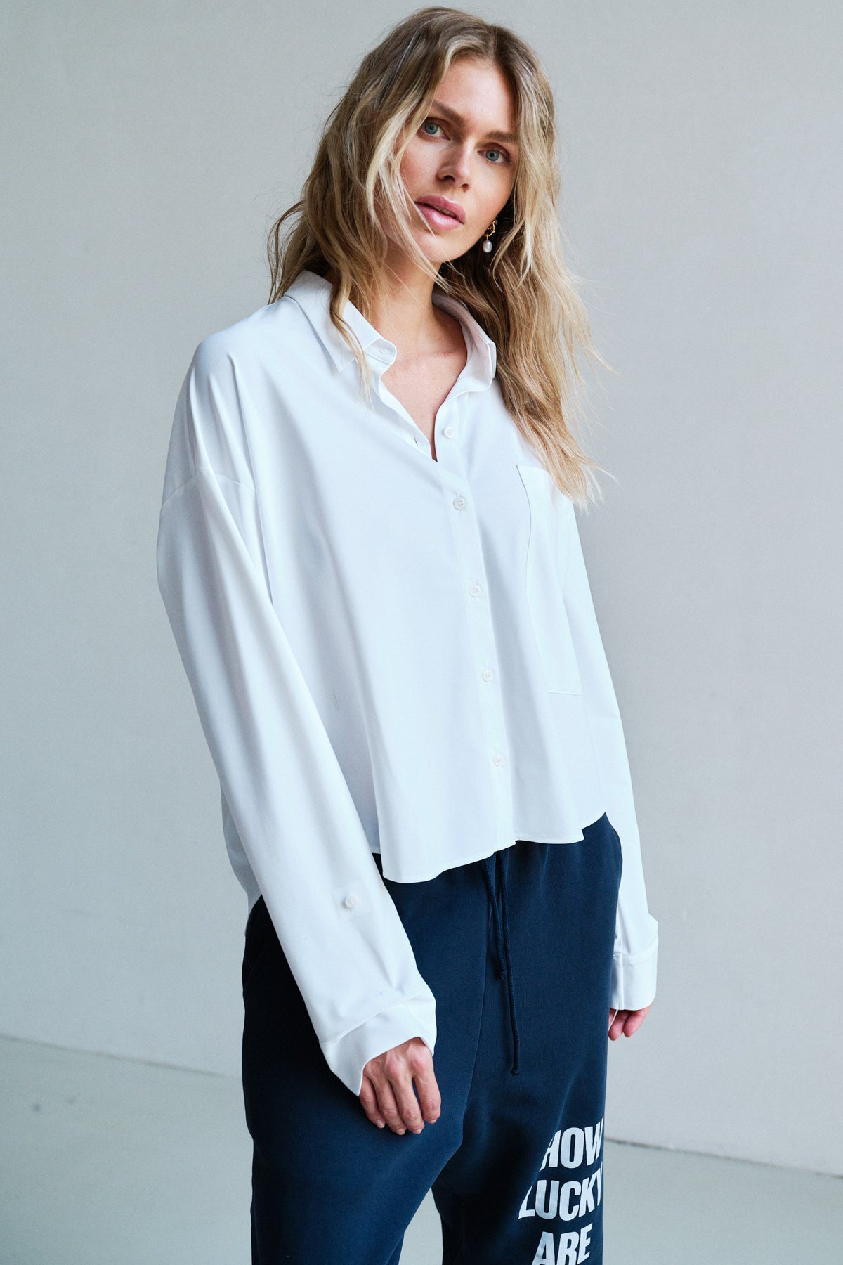 BLOUSE (W26N1795LTD) WHITE
