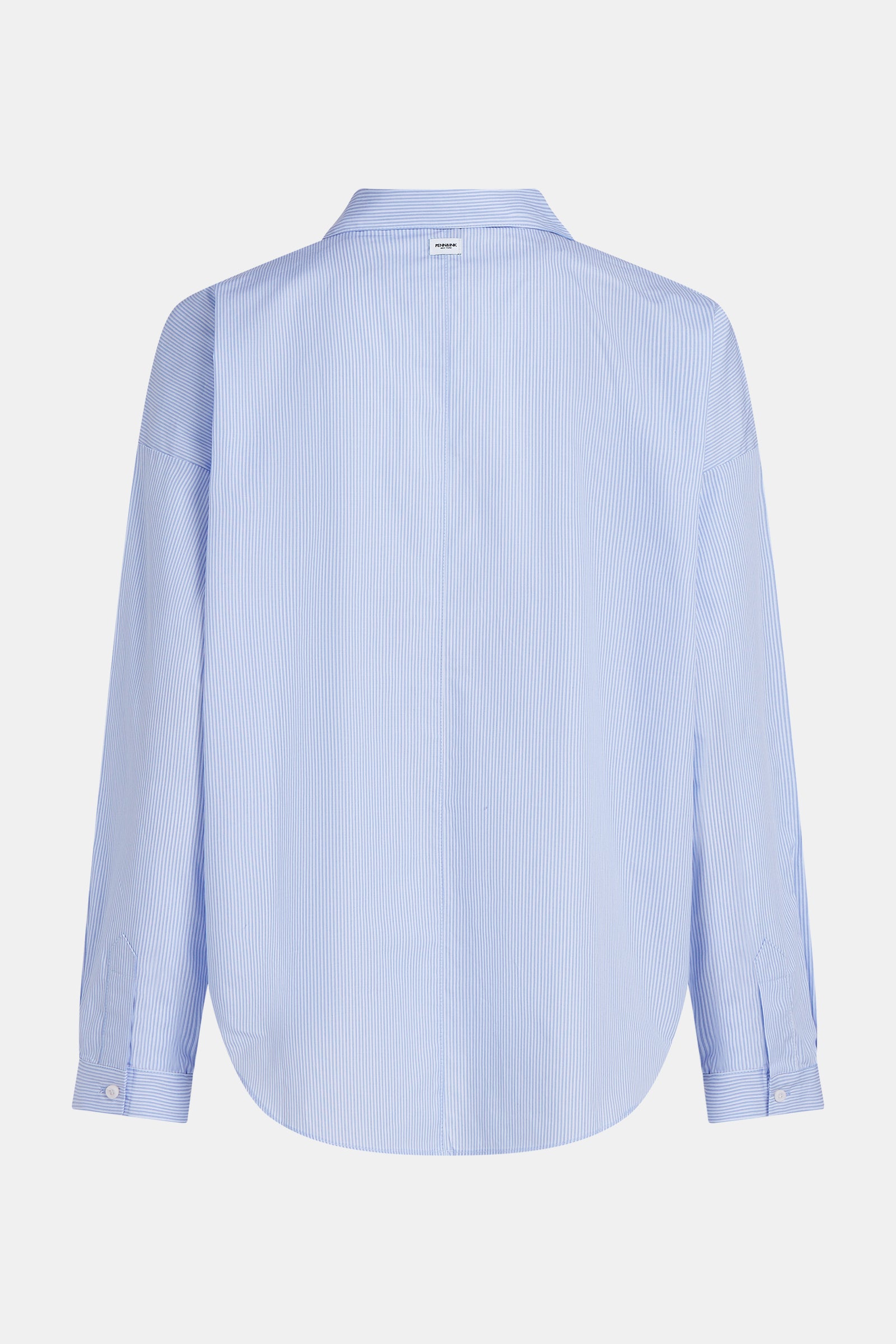 BLOUSE (W26N1810) BLUE STRIPE