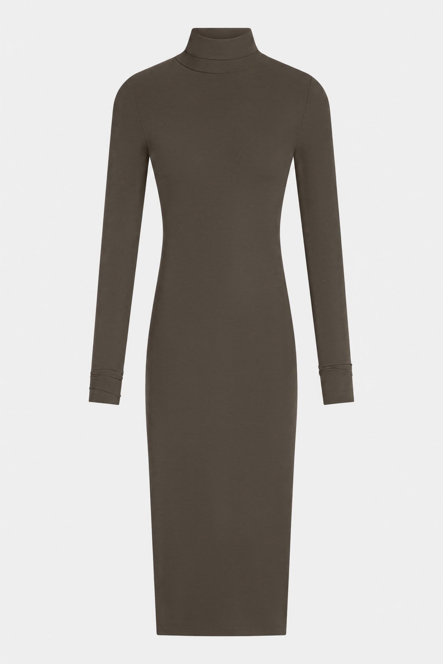 DRESS (W26N1816) TABAC