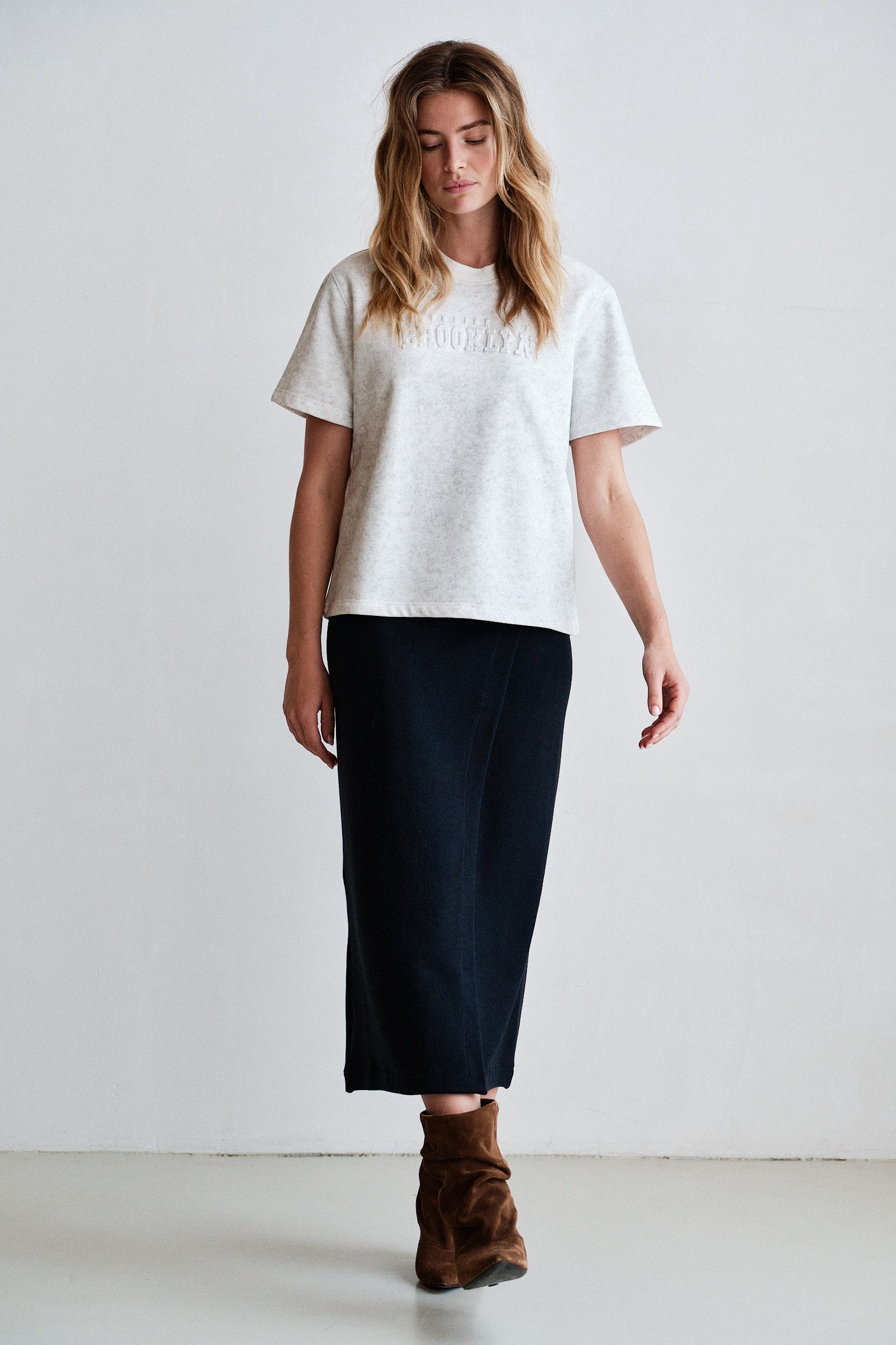 SKIRT (W26T1304) NAVY