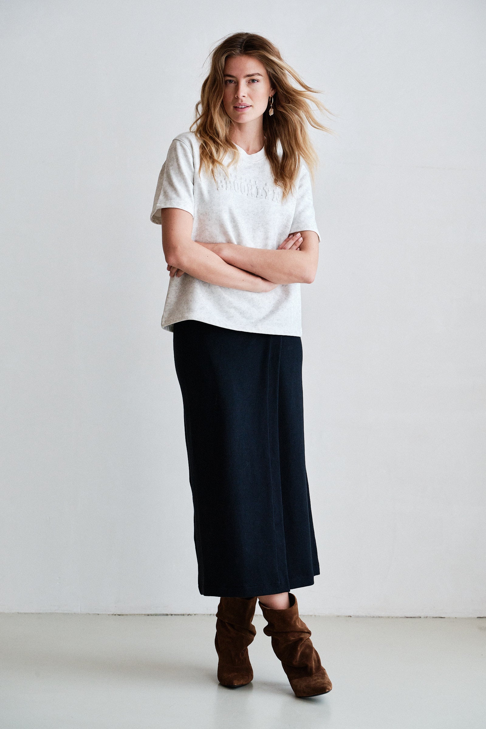 SKIRT (W26T1304) NAVY