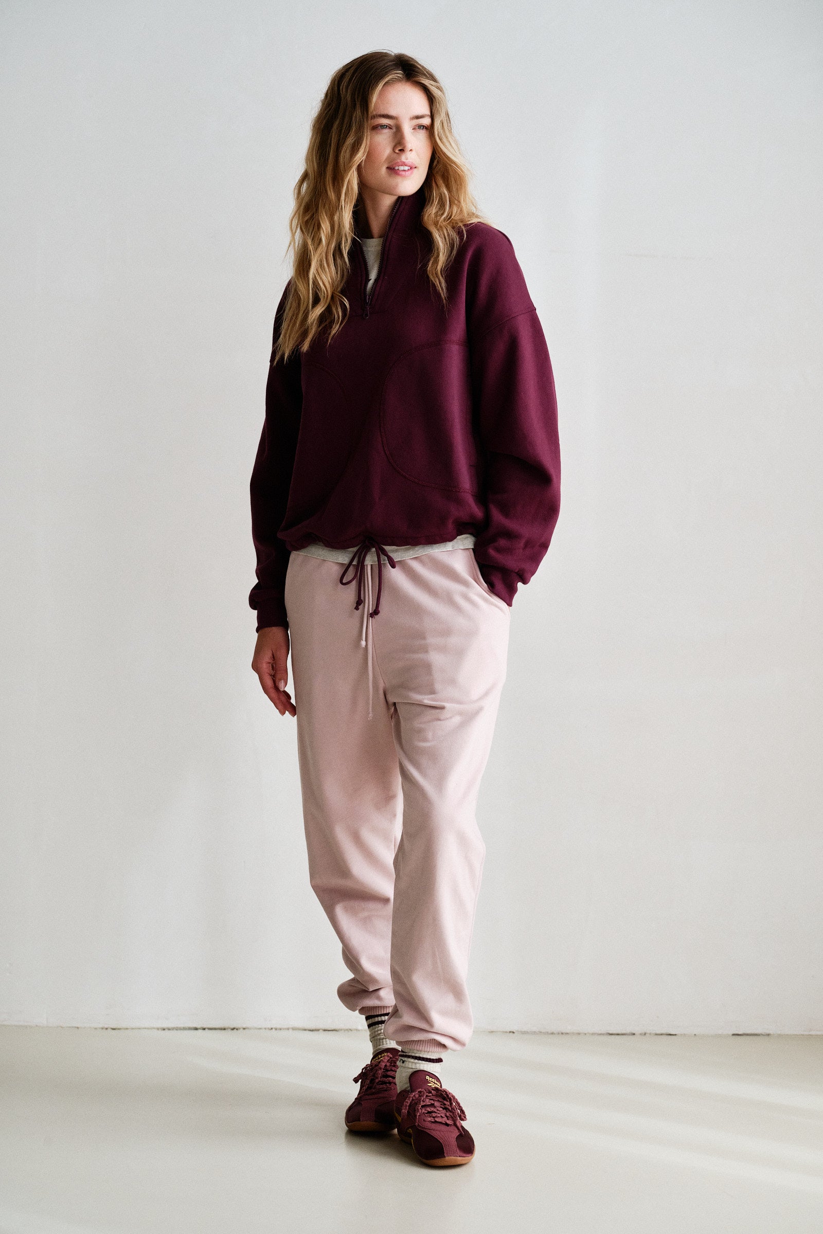TROUSERS (W26T1312) POWDER