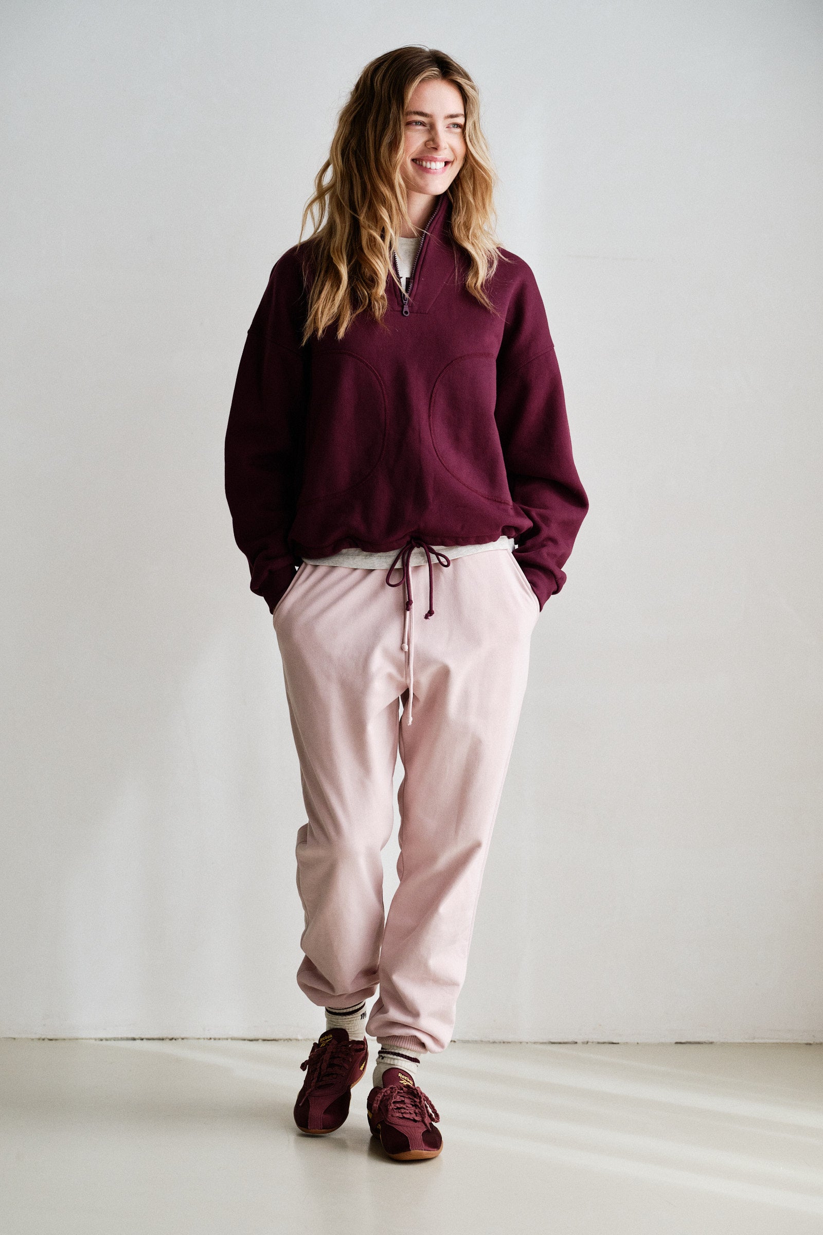 TROUSERS (W26T1312) POWDER