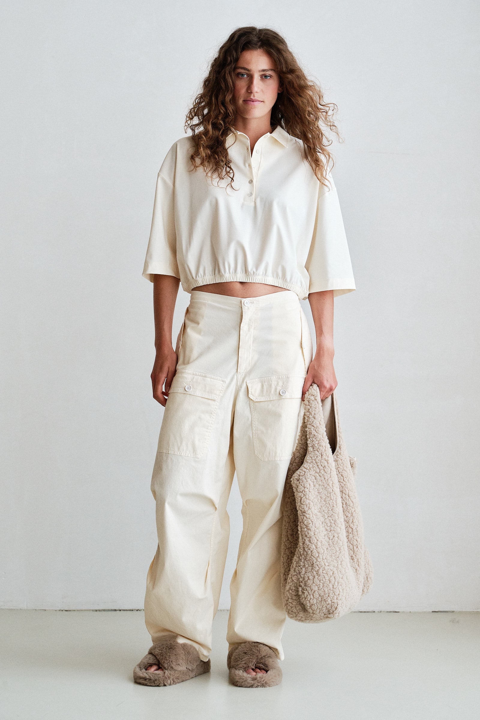 TROUSERS (W26Z895) ECRU