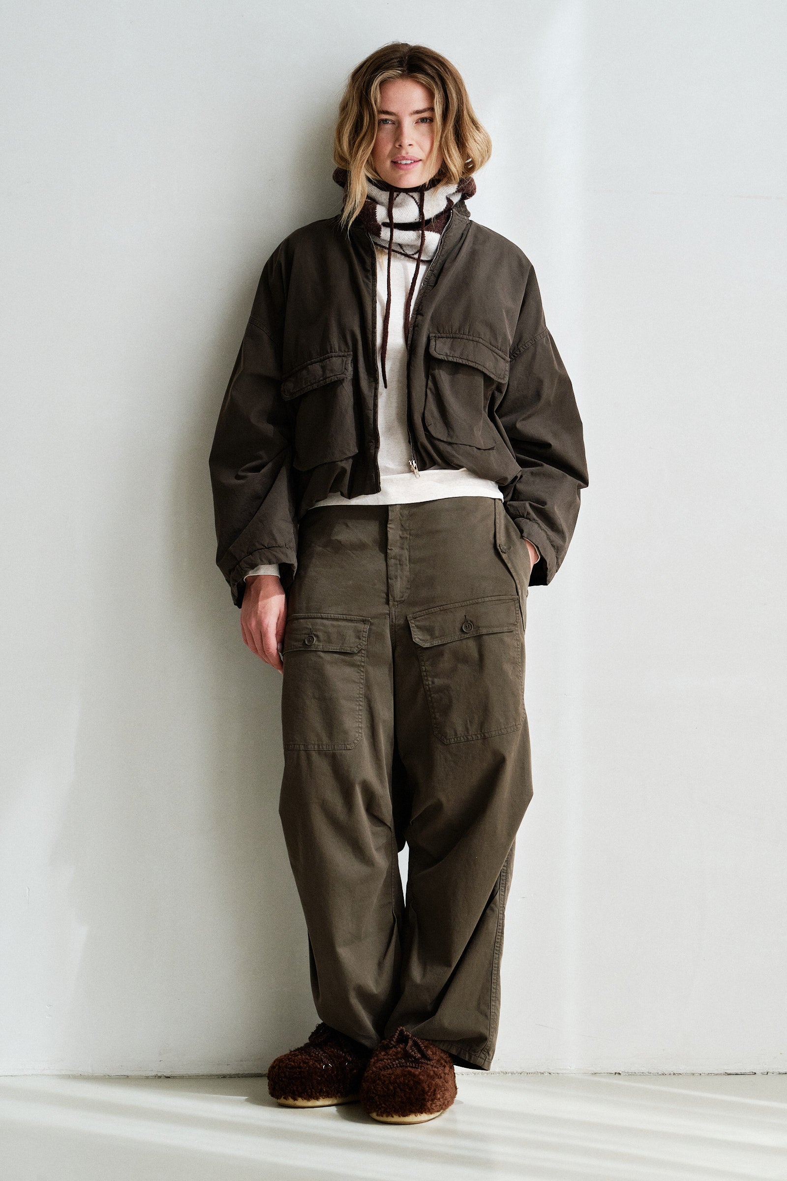 JACKET (W26Z896) TABAC