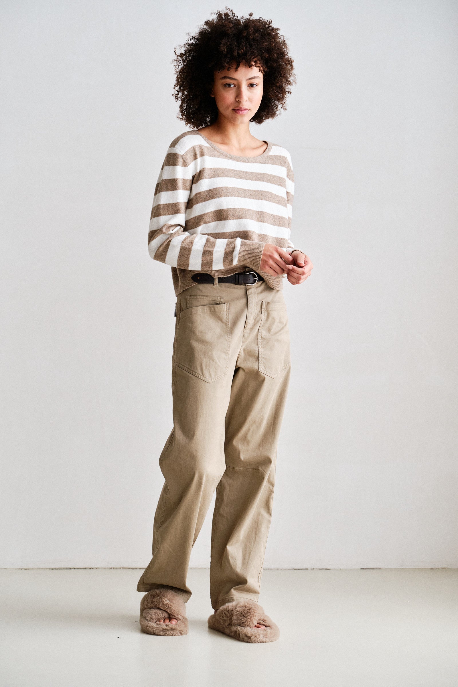 TROUSERS (W26Z902) DESSERT