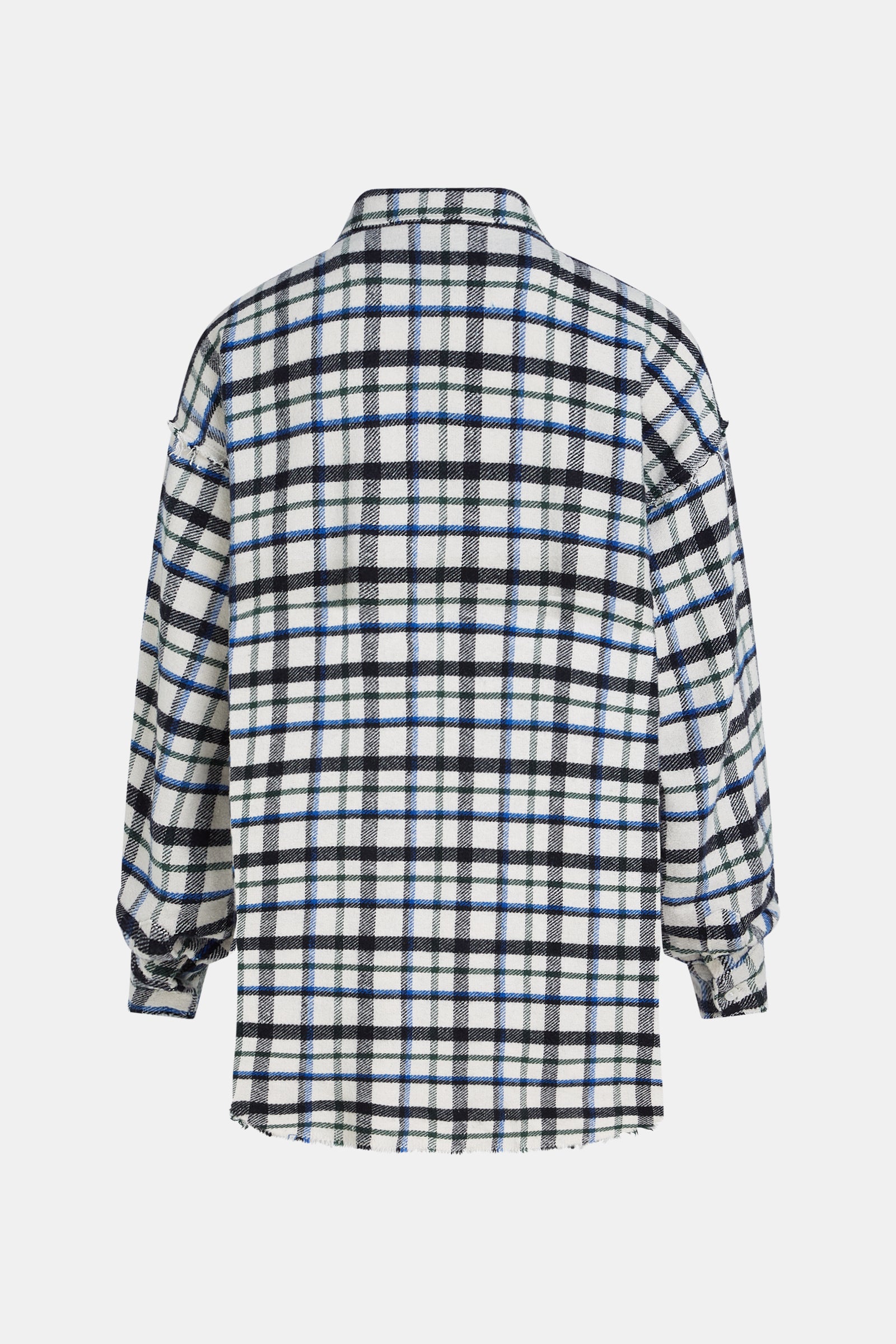 BLOUSE (W26Z915) WHITE CHECK