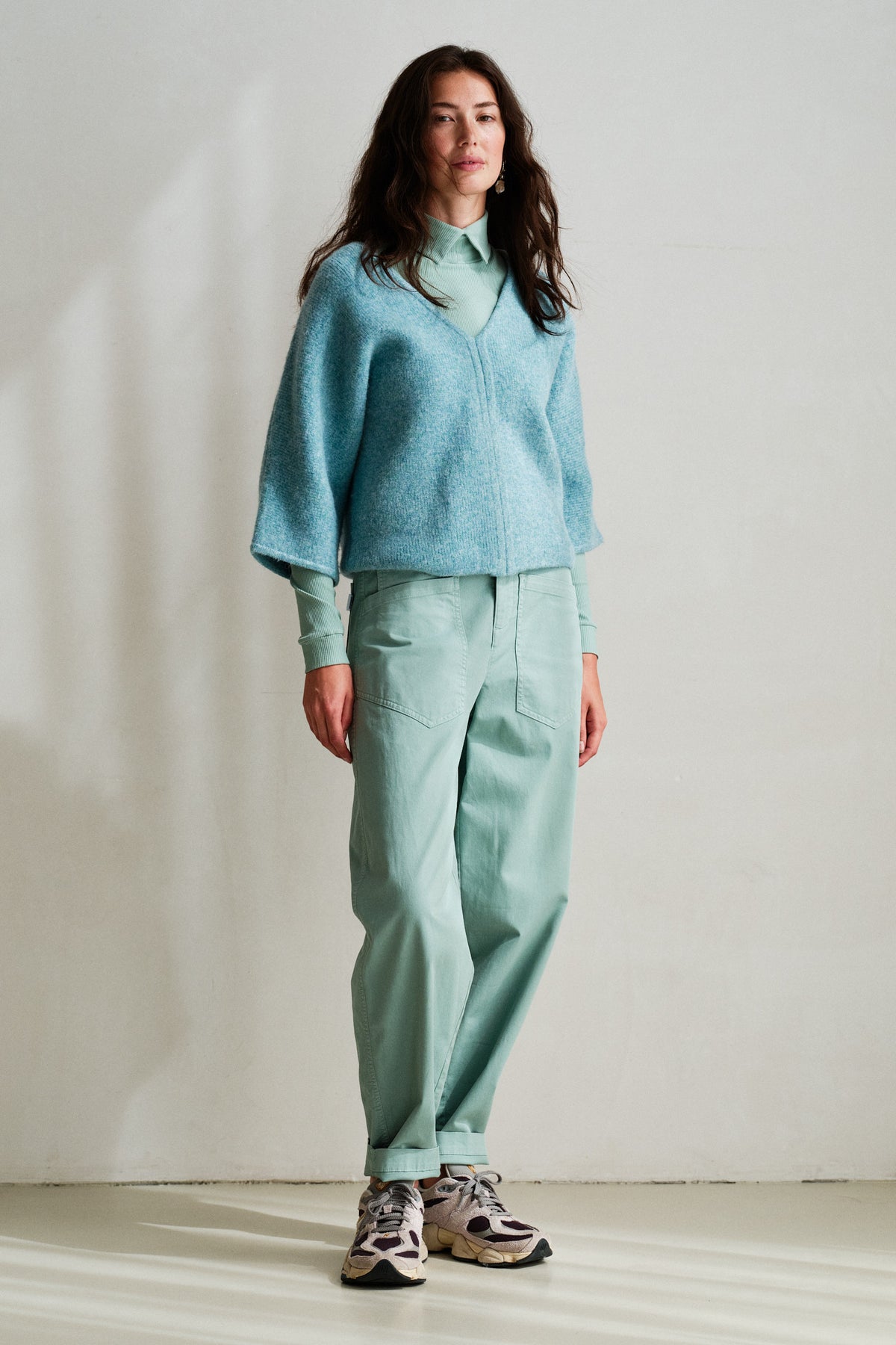 TROUSERS (W26Z923LTD) BLUE SURF