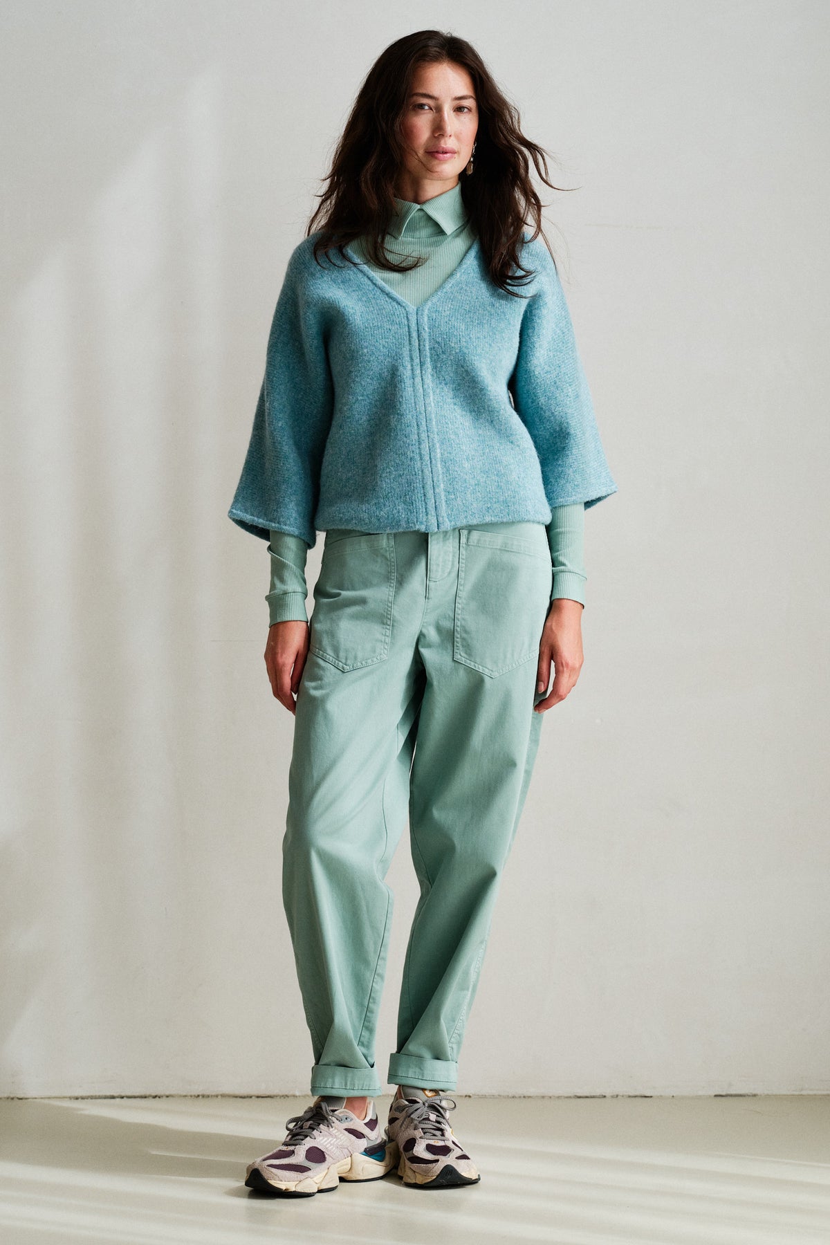 TROUSERS (W26Z923LTD) BLUE SURF