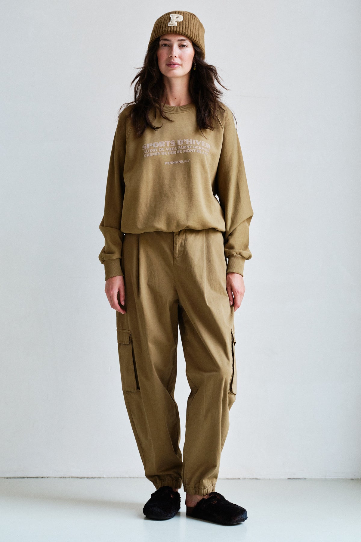 TROUSERS (W26Z929LTD) BUTTERNUT